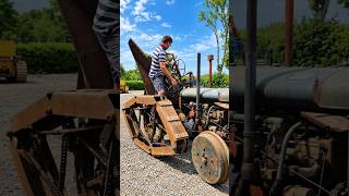 How Did This Tractor Move With Square Wheels! 🚜 😳 #shortsvideo