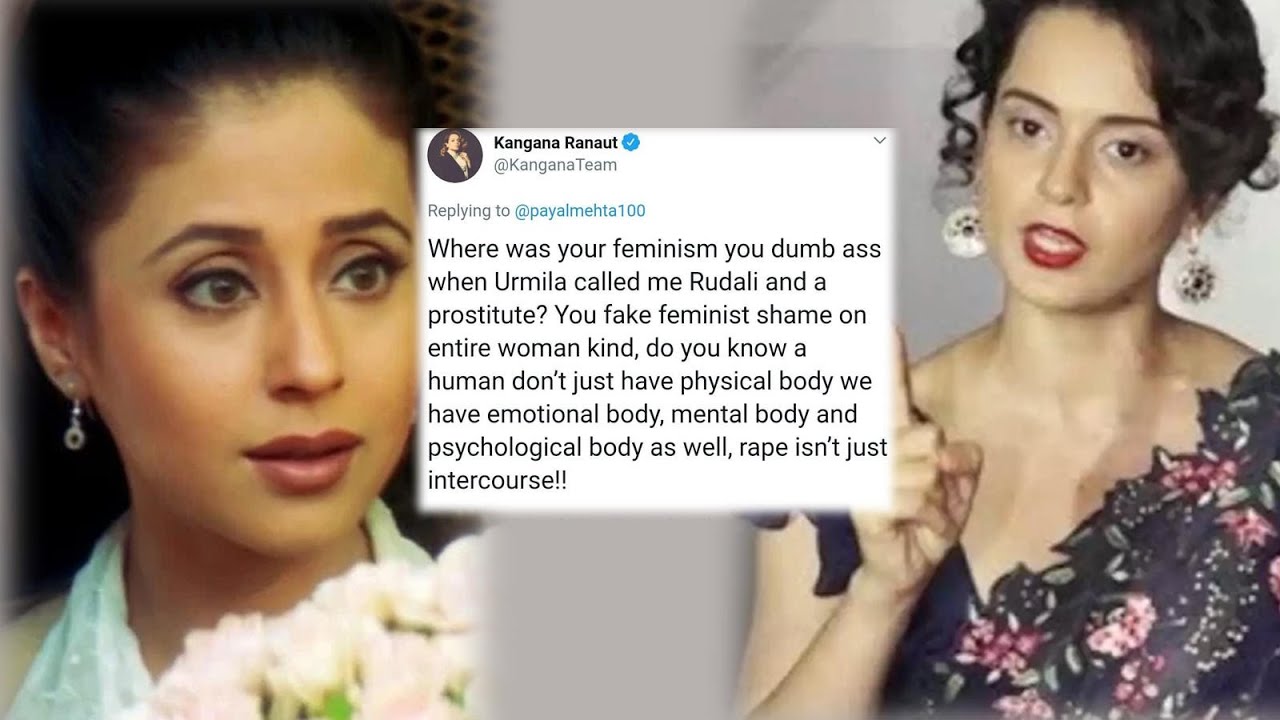 1280px x 720px - Kangana Ranaut ASKS 'Where was your feminism when Urmila Matondkar called  me Rudali & a prostitute?' - YouTube