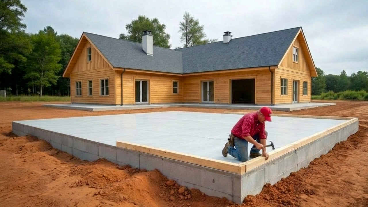 Inexpensive HOUSE IN 10 DAYS Using New Technology | Full Construction ...