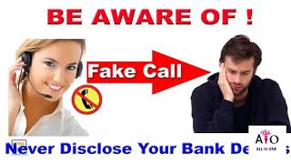 Alert Beware of Fake Bank Phone Call