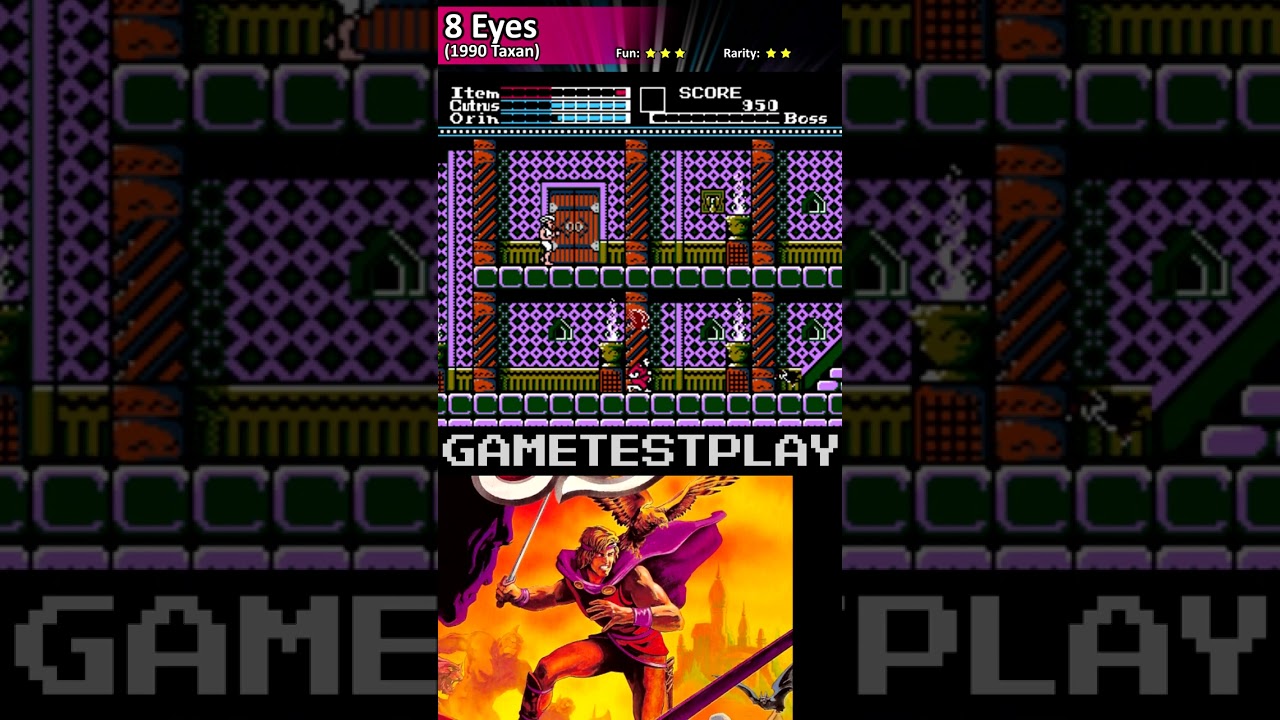 8 Eyes NES Shorts Remember