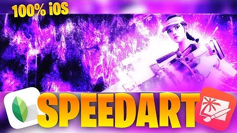 Fortnite Header Speedart/Tutorial (iOS) (iOS GFX)