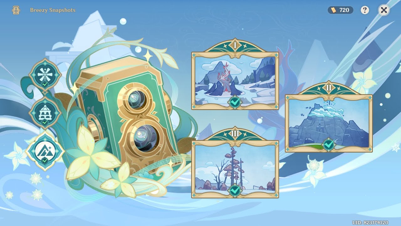 [Windblume's Breath] Breezy Snapshots | The Snowy Path | Deep in the ...