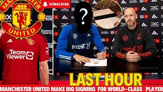 🔥UNBELIEVABLE✅CONFIRMED!💯APPROVAL FROM MAN UTD BOARD TO SIGN NEW PLAYER| LATEST TRANSFER  REVEALED