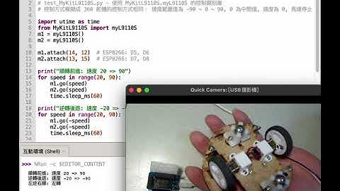 So Easy MicroPython : MyKitL9110S Demo Car