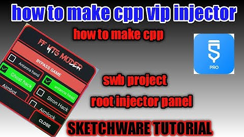 how to make root injector in sketchware tutorial, how to make VIP panel,#sketchware #asmr #video
