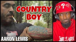 Video thumbnail of "Aaron Lewis - Country Boy | REACTION"