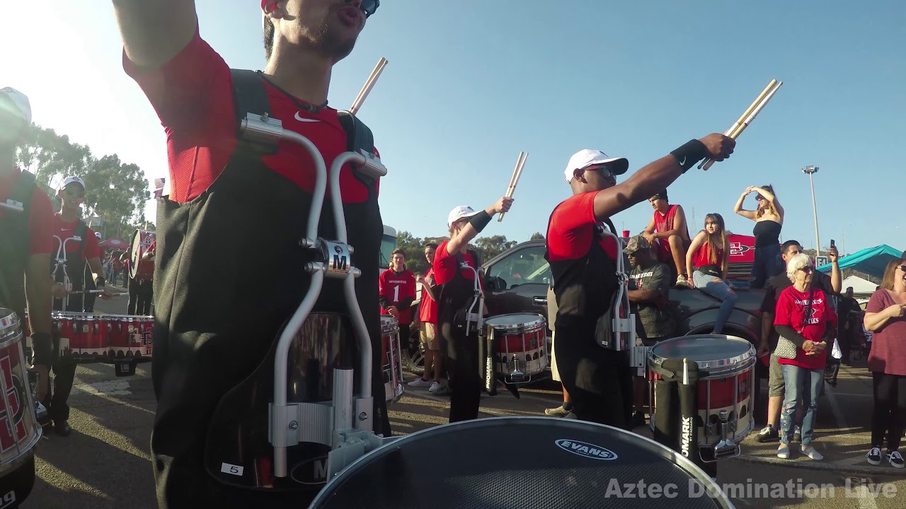 [GoPro] SDSU Warrior Walk Snare Cam