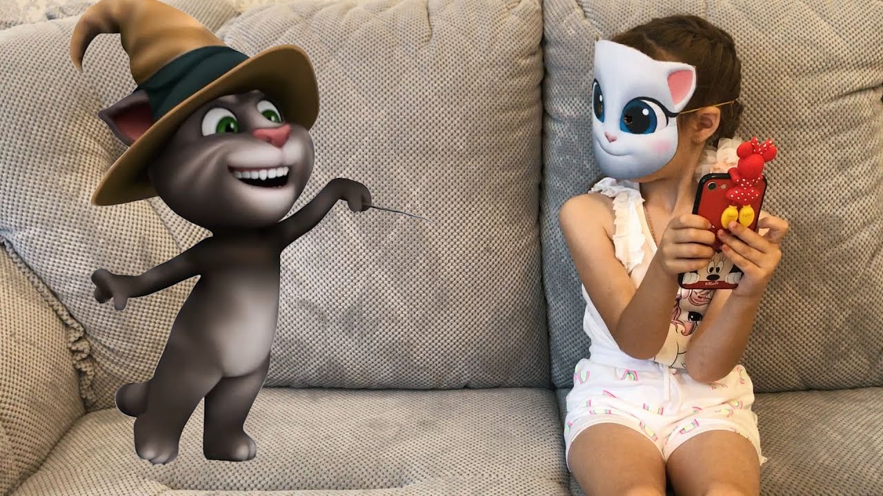 Talking Tom in Real Life - Magic. DIY