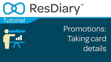 Promotions: Taking card details