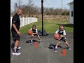 Dribble Over The Cone Drill
