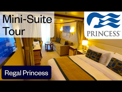 Vídeo: Regal Princess Cruise Ship Cabines and Suites