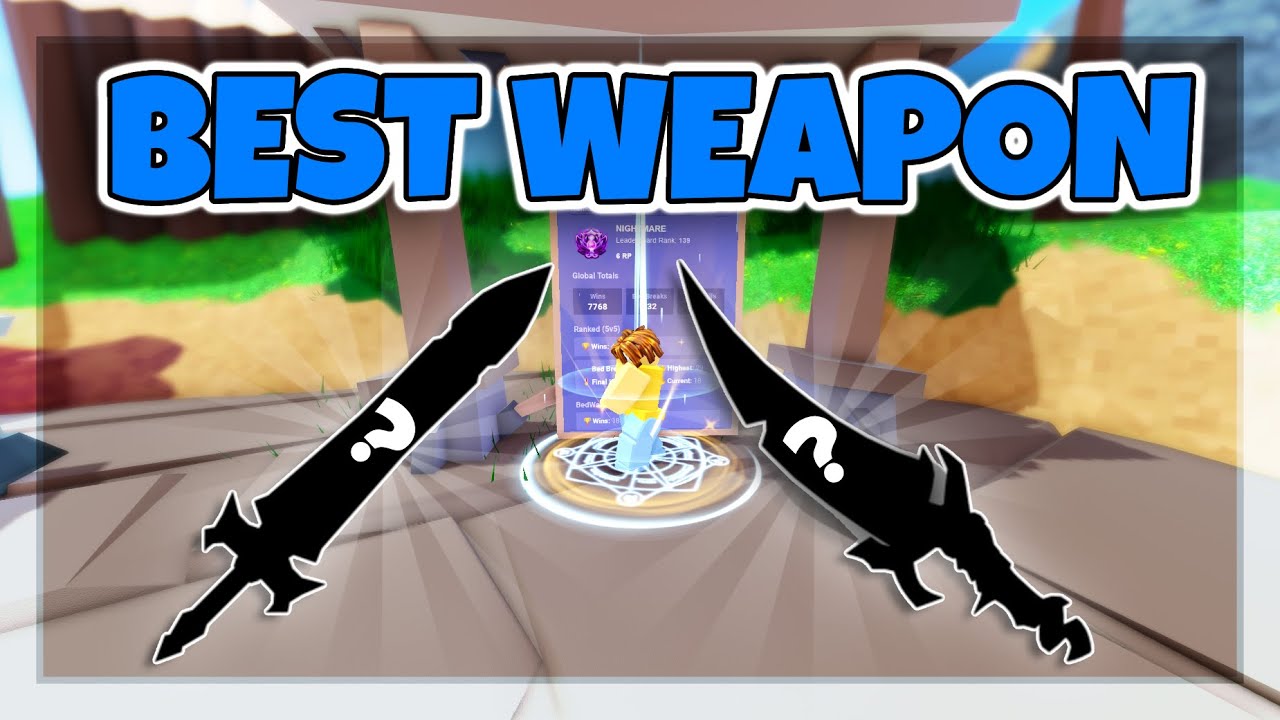 5 best weapons in Roblox BedWars