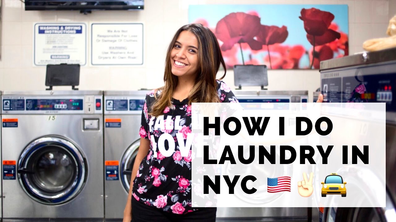 HOW I DO LAUNDRY IN NYC! YouTube
