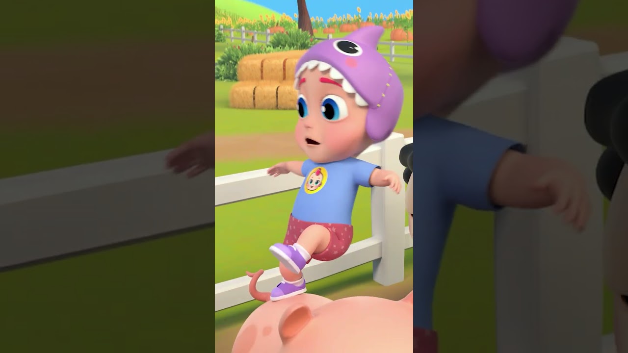 Baa Baa Black Sheep | Farm Story | Bubbleee - Funny Kids Songs 