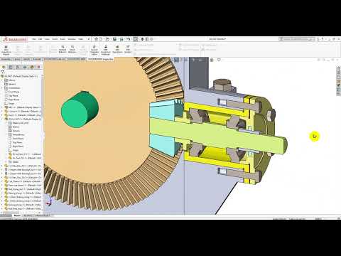 Video Hộp giảm tốc bánh răng côn - Gear box - youtube