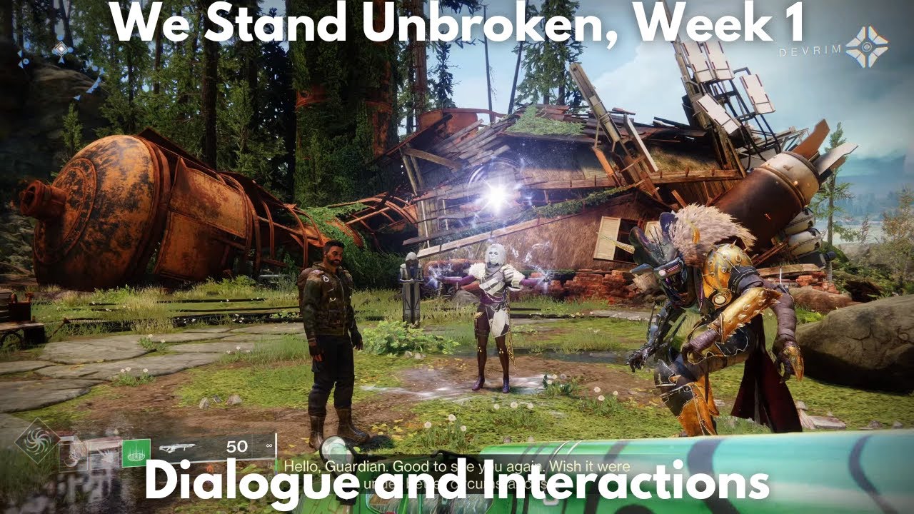 We Stand Unbroken, Week 1 (Story Quest) [4K] - Destiny 2, Season of Defiance