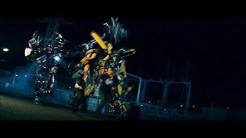 transformers (2007) Bumblebee vs barricade