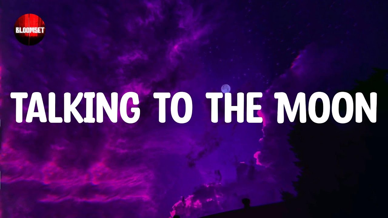 Talking to the Moon - Bruno Mars (Lyric video)