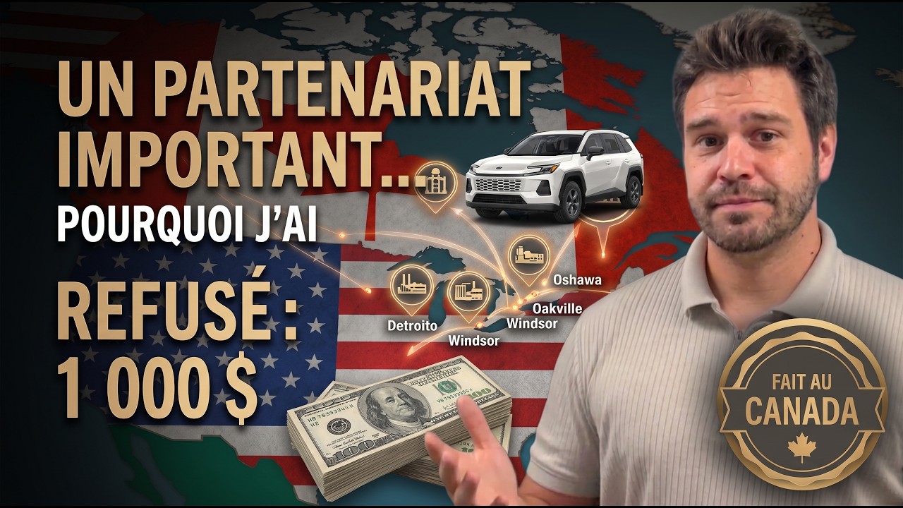 Voici pourquoi j'ai refusé un partenariat à 1 000$ avec une entreprise américaine!