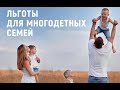 Льготы многодетным семьям в 2021 году