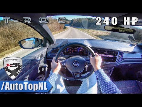 VW T ROC 2.0 TSI | 240HP MTM TUNED | POV Test Drive by AutoTopNL