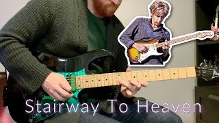 Playing ERIC JOHNSON'S "STAIRWAY TO HEAVEN" Solo! (Originally From Rick Beato's Video)