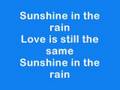 BWO - Sunshine in the rain karaoke