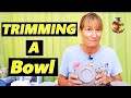 How to Trim A Bowl - Easy Beginner Pottery Trimming Techniques