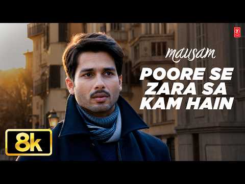 Poore Se Zara Sa Kam Hain - Video Song | Mausam | Pritam | Rashid Khan | Shahid Kapoor, Sonam Kapoor