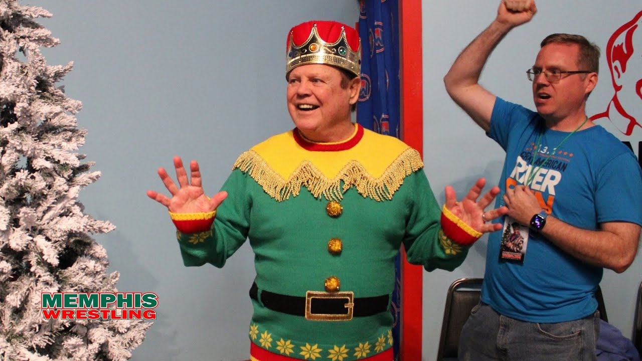 Джерри «Король» Лоулер празднует Рождество с друзьями! | MEMPHIS WRESTLING