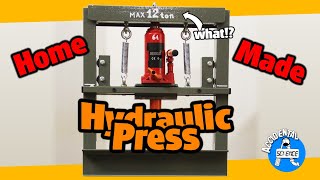 Hydraulic Press (brake) DIY  12 ton??