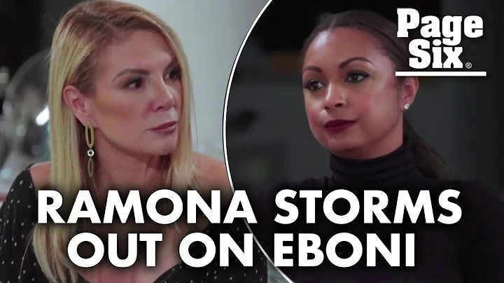 Ramona Singer storms out over political clash with Eboni K. Williams | Page Six Celebrity News