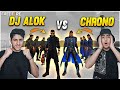 Dj Alok Vs Chrono Factory Challenge | 4 Vs 4 Who Will Win? | Dj Alok & Chrono - Garena Free Fire