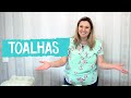 Aprenda como dobrar toalhas de banho e rosto!