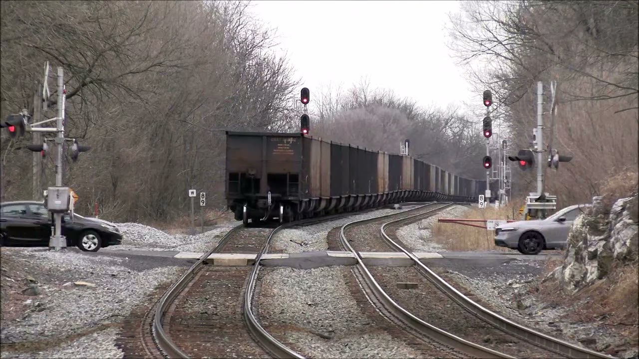 A Slighty Cold And Windy Day Of Rail Action at Shenandoah Junction 1/18/26