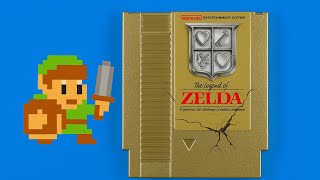 ASMR Cleaning, Restoration & Battery Replacement | The Legend of Zelda NES (Original Gold Cartridge) screenshot 1