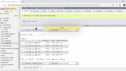 Basis Data Kelas XII RPL. Part 6 (Mengisi data di phpMyAdmin)