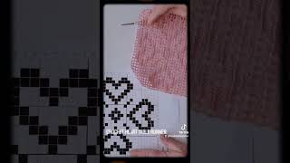 Heart Table Runner crochet pattern 💖 @handmadebyraine
