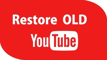 How To Restore The OLD YouTube Layout 2017 & How To Enable YouTube Dark Mode