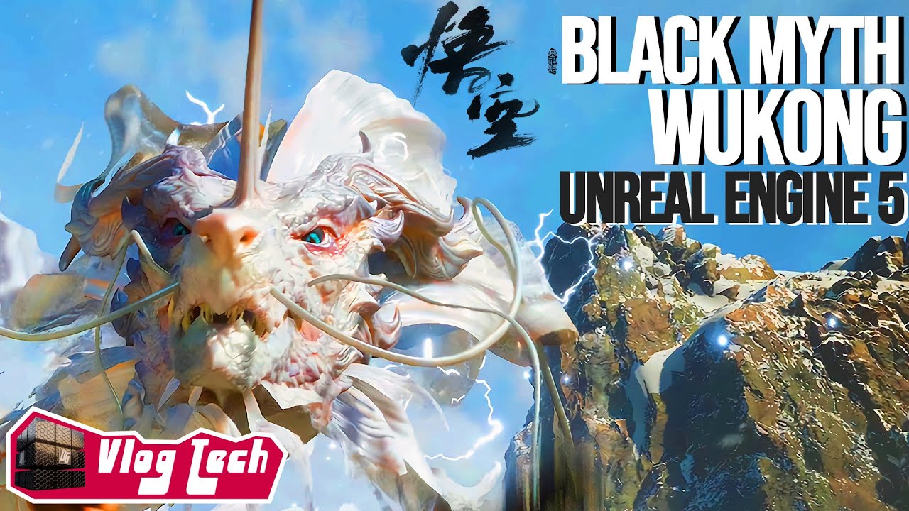 INACREDITÁVEL! NOVO GAMEPLAY BLACK MYTH: WUKONG NA UNREAL ENGINE 5