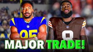 MYLES GARRET ACTUALLY GOT SENT TO LA FROM THE BROWNS