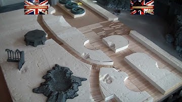 Trench gaming table The build - Part 3.