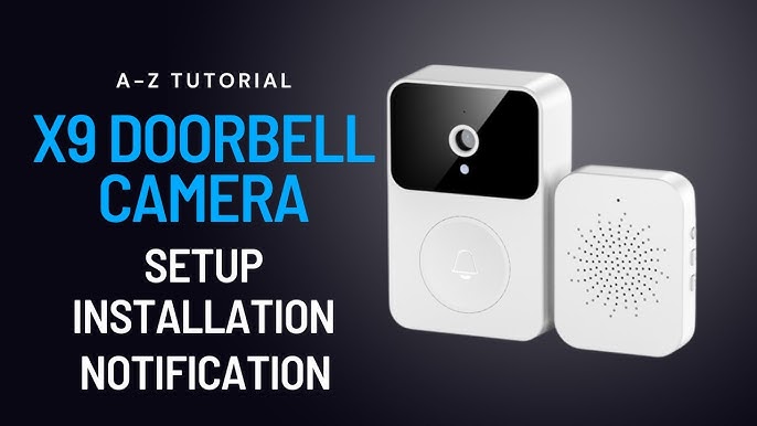  Timbre de la cámara inalámbrica WiFi Video Timbre IP6  impermeable, funciona con pilas, audio de 2 vías, detección de movimiento  inteligente, IR, gran angular, almacenamiento en la nube, WiFi de 2.4