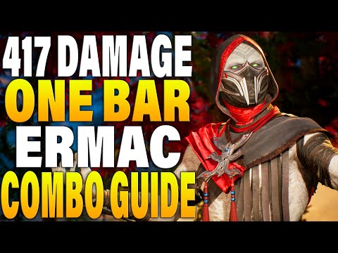 MK1 ERMAC Combos - Mortal Kombat 1 Ermac Combo Tutorial