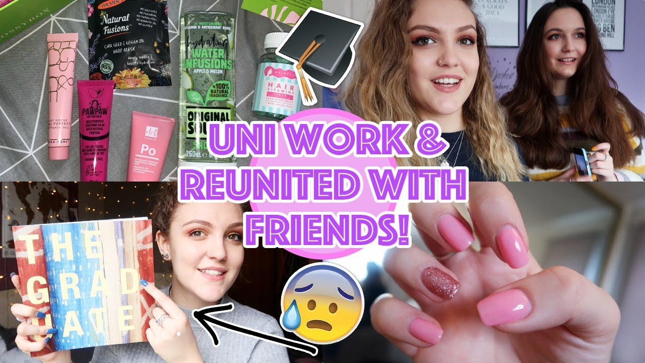 МОЙ ВЫПУСКНОЙ УНИВЕРСИТЕТСКИЙ ПРОЕКТ И ВСТРЕЧА СО ШКОЛЬНЫМИ ДРУЗЬЯМИ! 🙌