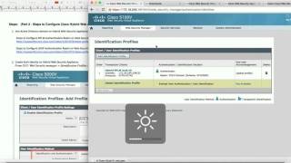 Steps To Configure Cisco Hybrid Web Appliance & ScanCenter - AD Group Base Authentication