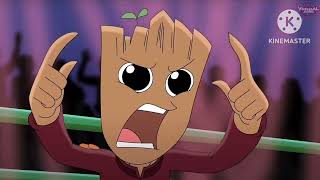 Groot Vs Deadshot Cartoon Beatbox Battles Fan-Made Episode 1
