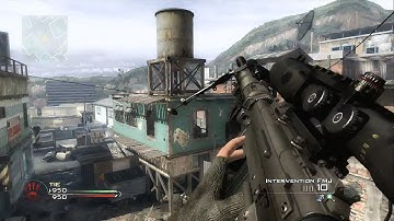 MW2: Favela Trickshot Line