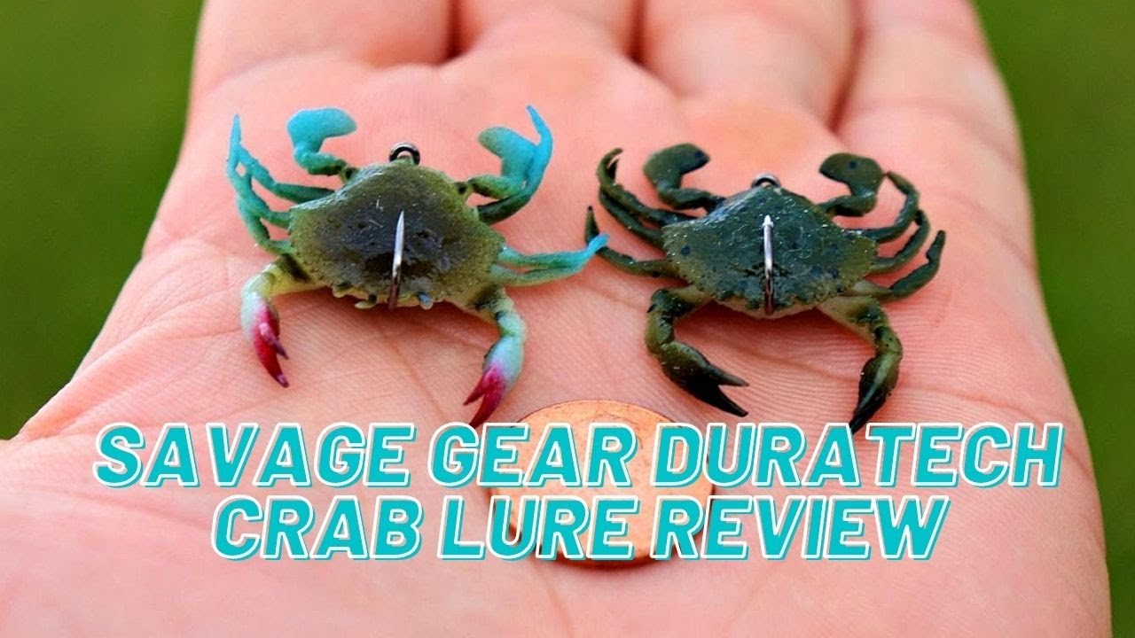 The SMALLEST Crab Lure For Inshore Fishing [Savage Gear Duratech Crab  Review]